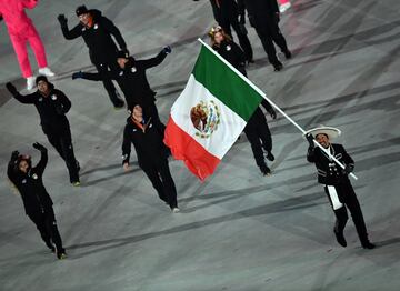 Si bien no es del todo novedosa su participación, ya que va por su novena aparición, destaca que la delegación mexicana sólo cuenta con cuatro miembros: Sara Schleper, Germán Madrazo, Robert Franco y Rodolfo Dickson. 