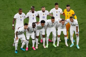 Equipo de la selección de Francial.