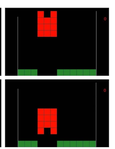 Tres personas juegan al Tetris con la mente y sus cerebros conectados en red