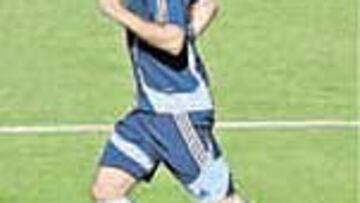 Robben trabajó ayer.