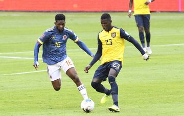 Partido de la Selección Colombia ante Ecuador en Quito.