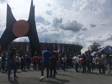 El color de la afición para el Cruz Azul vs Veracruz en imágenes