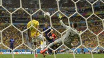 Blind marcó el segundo gol de Holanda.