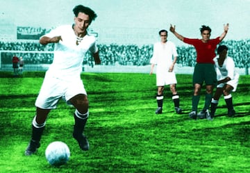El 30 de marzo de 1930 el Real Madrid ganaba al Barcelona por 5-1, Lazcano anot¨® un hat-trick al eterno rival. Rubio anot¨® los otros dos y Goiburu hizo el tanto cul¨¦. Lazcano repitir¨ªa est¨¢ haza?a el 3 de febrero de 1935, volviendo a anotar un hat-trick al Barcelona.