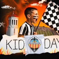 El Castellón enciende la llama del albinegrismo entre los más pequeños