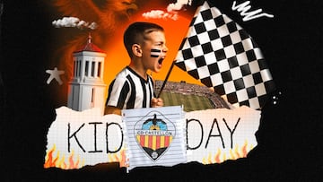 El Castellón enciende la llama del albinegrismo entre los más pequeños