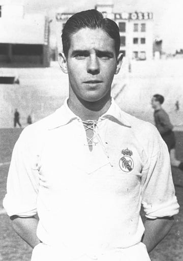 El mediocampista también fue uno de los principales participes de las cinco copas entre 1956 y 1960. Marcó tan solo 8 goles con el Madrid pero su desempeño en el mediocampo queda en la historia del club.