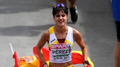 María Pérez recibe el premio de atleta española del año