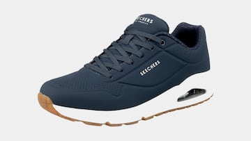 Cómodas y resistentes: las Skechers azules para hombre que serán tendencia en primavera, disponibles en Amazon.