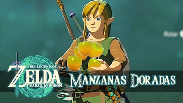 the legend of zelda tears of the kingdom nintendo switch guia manzanas doradas donde se encuentran