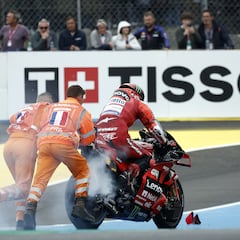 Márquez tiene derrotado a Bagnaia