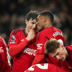 Resumen del Everton vs Manchester United, jornada 13 de la Premier League 23-24