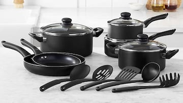 Elabora cualquier receta con este juego de cocina de 15 utensilios, el más vendido en Amazon