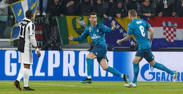 Cristiano Ronaldo anotó el 0-1.




