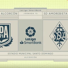 Resumen y goles del Alcorcón vs. Amorebieta de la Liga SmartBank