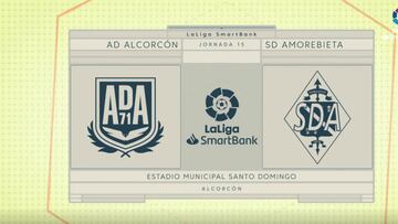 Resumen y goles del Alcorcón vs. Amorebieta de la Liga SmartBank