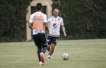 Millonarios se prepara para el juego ante Huila.