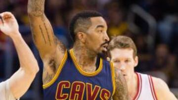 J. R. Smith, contra los Chicago Bulls.