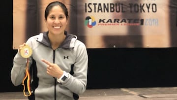 Alexandra Grande, medalla de oro en la Premier League de Berl&iacute;n.