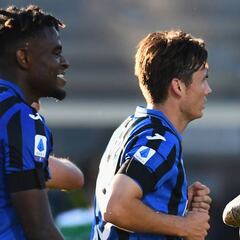 Duván Zapata, figura en goleada de Atalanta 4-1 a Sassuolo