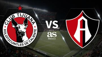 Tijuana – Atlas en vivo: Liga MX, jornada 9