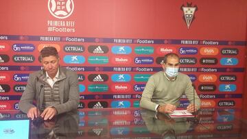 Alfonso Serrano, durante la rueda de prensa.