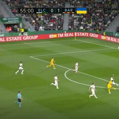 Ansu reivindicándose ante todos los que le han dicho que hablara en el campo: golazo más que ilusionante