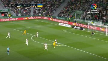 Ansu reivindicándose ante todos los que le han dicho que hablara en el campo: golazo más que ilusionante