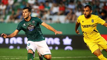 Álvaro Giménez, en el partido ante el Cartagena.