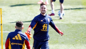 22/03/23 CIUDAD DEL FUTBOL LAS ROZAS
ENTRENAMIENTO  SELECCION ESPAÑOLA ESPAÑA
FABIAN RUIZ