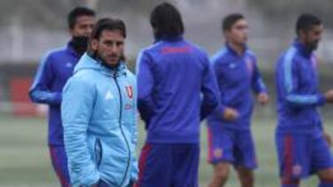 El entrenador de Universidad de Chile, Sebastián Beccacece