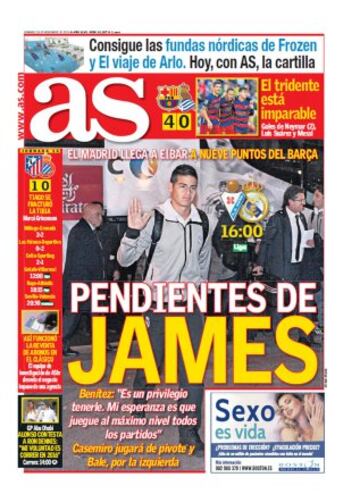 Las portadas de AS de noviembre