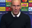 Zidane: "Tuvieron ocasiones para hacer muchos goles"