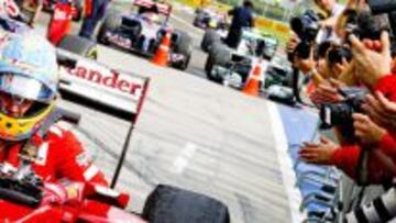 Fernando Alonso es un puntal para Ferrari.