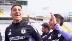 El plantel de Colo Colo, listo para la Supercopa: se acordó de la U con este cántico en el Arengazo