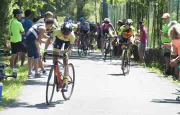 La primera edición de la Clásica de San Sebastián femenina se celebró sobre 120 km. 
