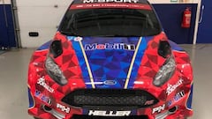 Así se verá el auto con el que Pedro Heller correrá el Mundial de rally en Gales