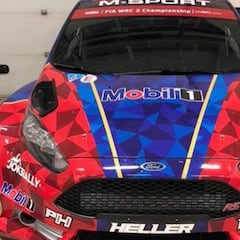 Así se verá el auto con el que Pedro Heller correrá el Mundial de rally en Gales
