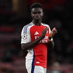 Saka manda mensaje a la Premier League tras su lesión con Arsenal: “Volveré más fuerte”