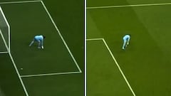 Courtois collects storm of lighters thrown by Atlético fans in intense Madrid derby