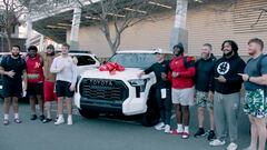 Brock Purdy gifts each of his 49ers offensive linemen a new car for Christmas