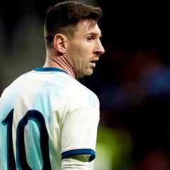 Messi fue el faro en la oscuridad de la Selección