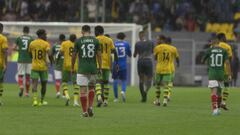 El partido entre México y Jamaica fue suspendido momentáneamente por una tormenta eléctrica.