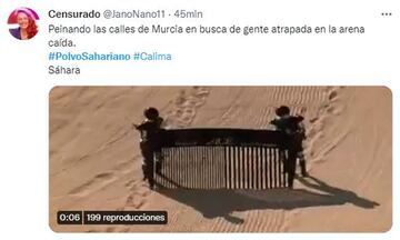 Los mejores memes y tuits sobre el polvo sahariano en España