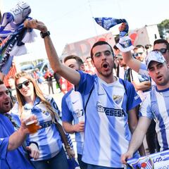Más de 500 aficionados arroparán al Málaga en Cádiz