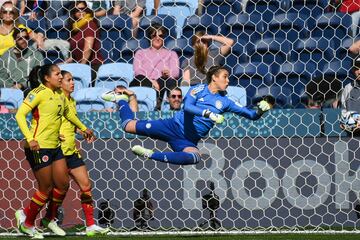 Mira las mejores imágenes del debut de la Selección Colombia en el Mundial Femenino de Australia y Nueva Zelanda ante Corea del Sur.