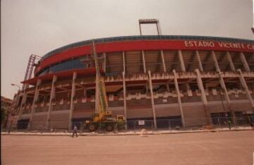 52 años del estadio Vicente Calderón en imágenes