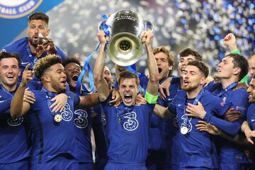 C¨¦sar Azpilicueta se convirti¨® en el primer capit¨¢n espa?ol de un equipo extranjero en levantar la Champions League. Lo hizo con el Chelsea en la final de 2021 ganada contra el Manchester City.