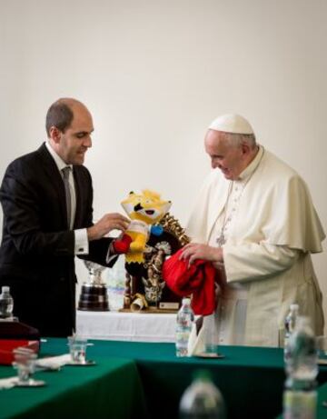 Papa Francisco recibió a Sergio Jadue