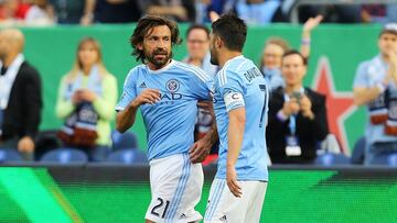Pirlo y Villa perdieron 0-7 en la MLS.